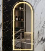 Premium Custom LED Arch Mirror – 4mm Double Coated Glass (Customizable Sizes)