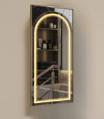 Premium Custom LED Arch Mirror – 4mm Double Coated Glass (Customizable Sizes) - Image 3
